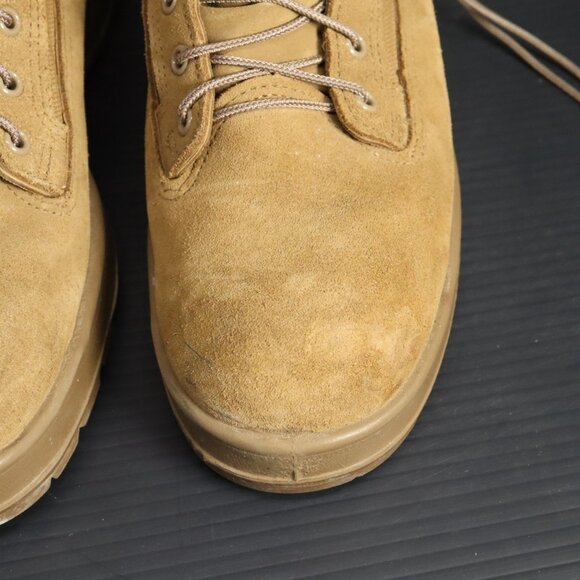 Altama Mens 11.5N Narrow Leather Desert Tan  Army Combat Boots SPE1C1-12-D-1053 - Picture 4 of 16